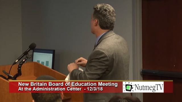 New Britain Board of Education 12-3-18