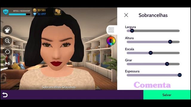 Tentei fazer a Lana del Rey - Avakin Life