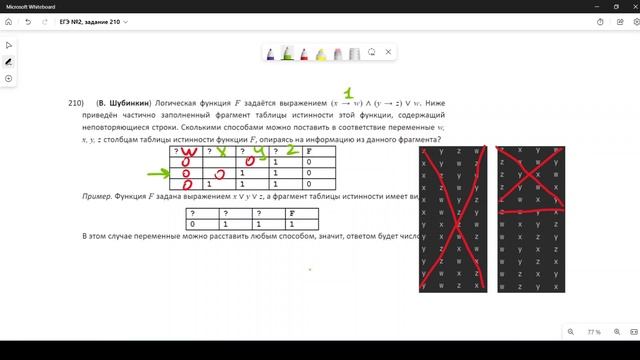 Решение ЕГЭ №2 по информатике | Сборник К. Ю. Полякова №210