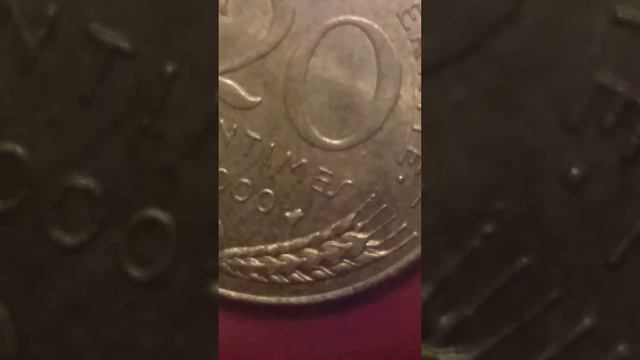20 cent semeuse très  rares