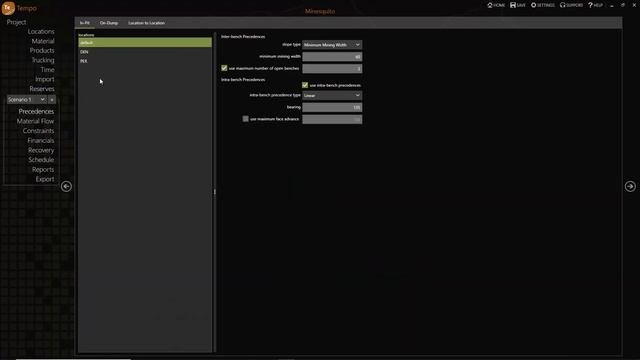 Tempo With Integrated Haulage And Detailed Waste Dump Scheduling