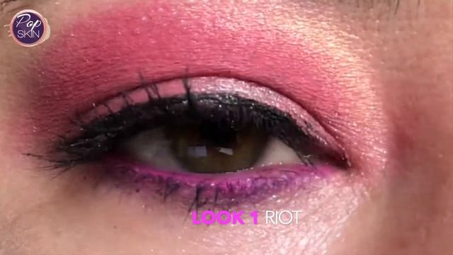 Popskin Reviews | Barry M HI VIS eyeliners (pencil and liquid) | includes swatches and looks