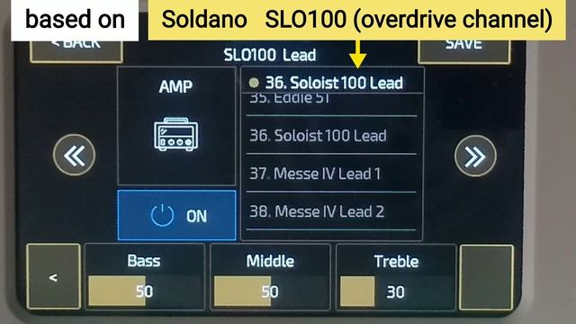 AMPERO mini   Amp Simulator Sound    based on  Soldano  SLO100