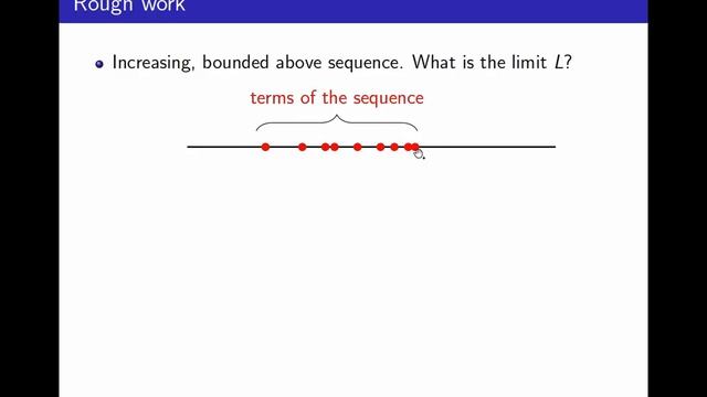 11.6 The monotone convergence theorem for sequences