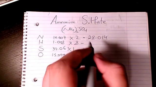 What is the molar mass of ammonium sulfate? Molecular weight - Chemicals