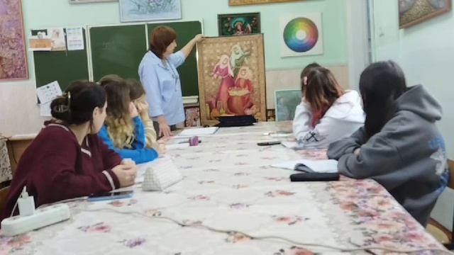Урок. Художественная роспись по ткани.