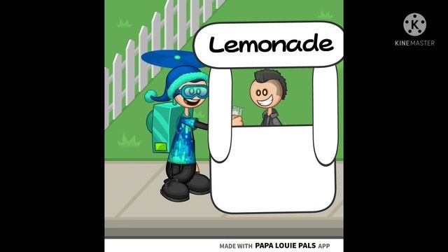 Shark puppet lemonade (Papa Louie Pals)