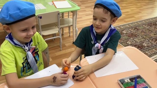 Орлята-дошколята создают социальный ролик