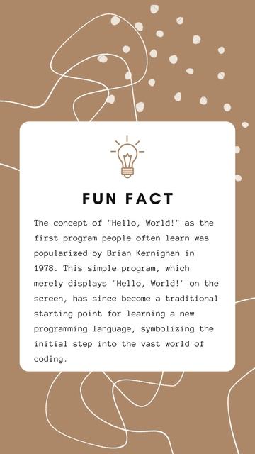 The First Step in Coding: The Story of 'Hello, World!' #coding #learning #programming