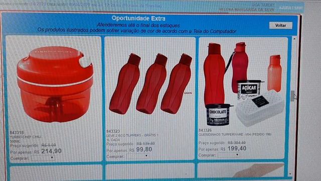 Mais Oferta Da Hora Semana 14/2020 DA TUPPERWARE VITRINE 4