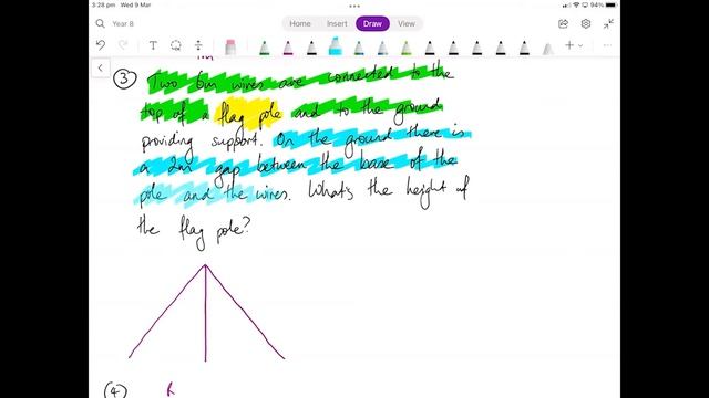 Pythagoras Theorem Lesson 4 - Applications