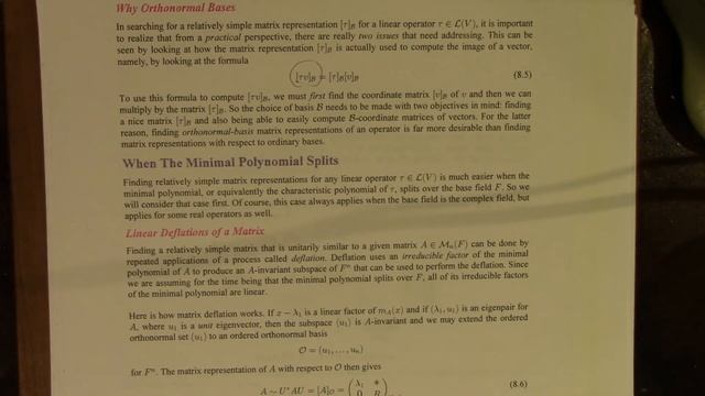 Linear Algebra: 039 Schur's Theorem When the Minimal Polynomial Splits