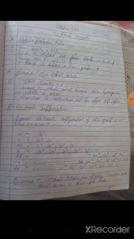 Note-1 of s-blocks elements chemistry class 11