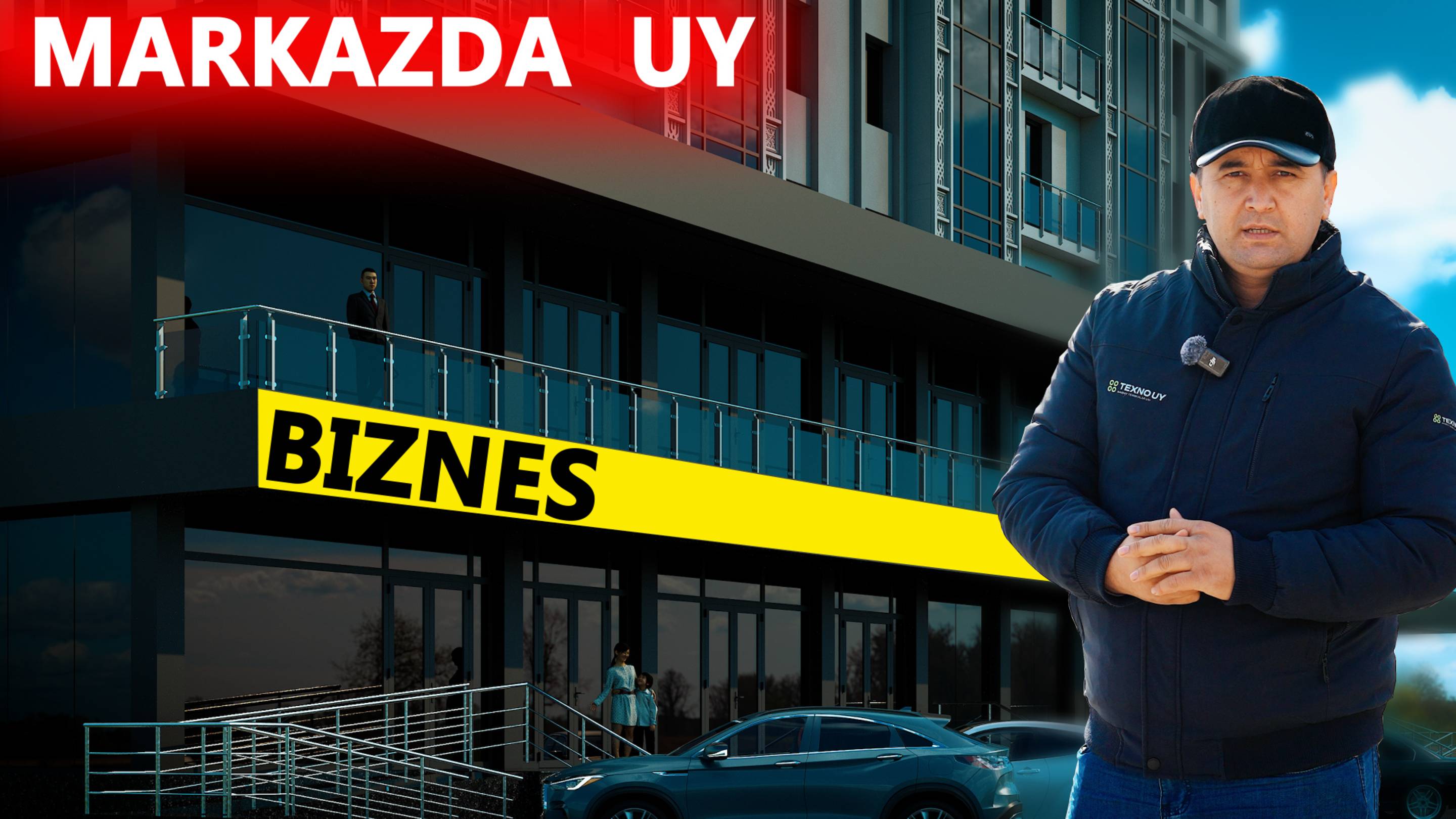 BIZNES VA YASHASH UCHUN MARKAZDA JOY BOR. CHINOR TURAR JOY MAJMUASI