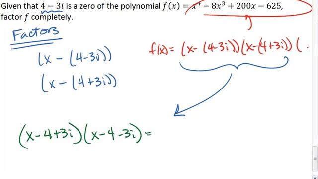 PC 4.3b (2 of 3) Conjugate Roots Theorem, pt. 1.mp4