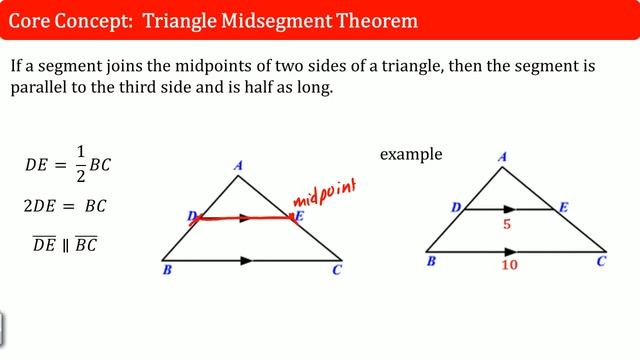 Triangle Proportionality Theorem part 2