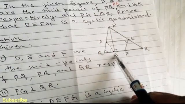 Unseen Theorem of Circle-PABSON 2075 | Province No.-1 | Circles Class 10 | Compulsory Maths Class 1