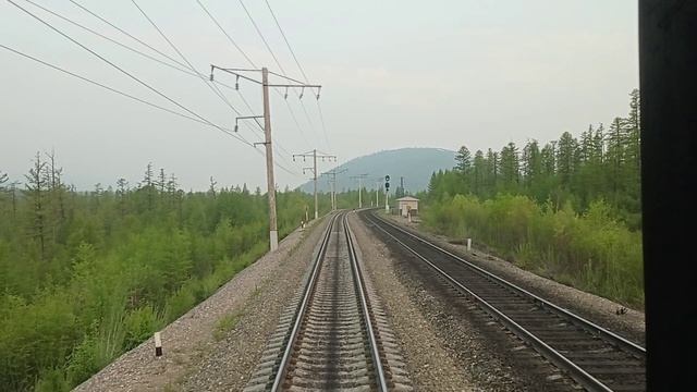 Якутский БАМ: станция Олонгдо и ледяная река Хани