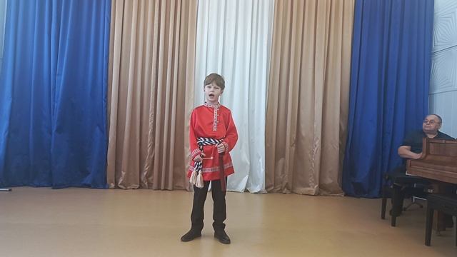 Темплинг Егор, Шуточная песня "Из-за леса", из сборника А.С. Пушкиной "Мы играем и поем"