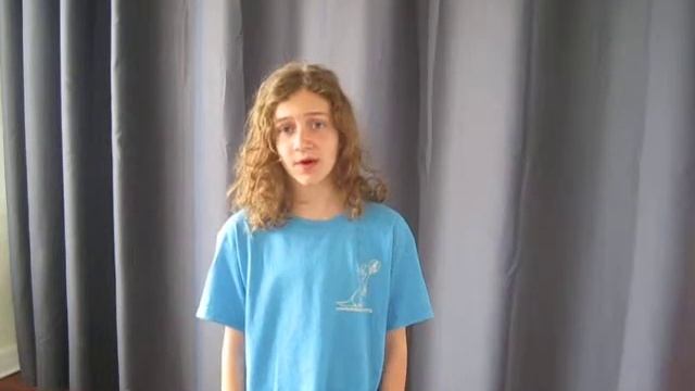 GKRS Buratino students recite Yesenin #1