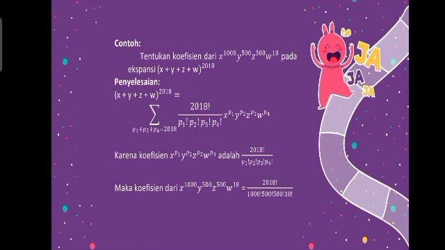 KELOMPOK VI || TEOREMA MULTINOMIAL DAN TEOREMA PIGENHOLE || KOMBINATORIKA
