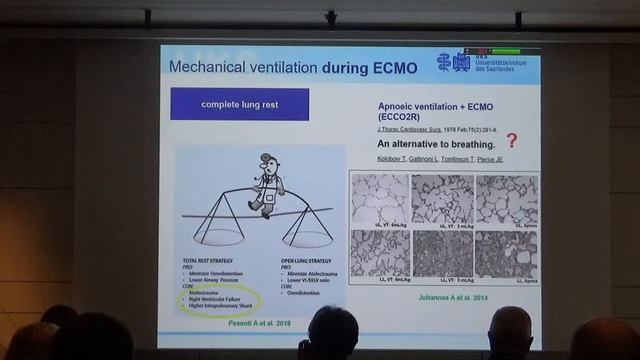 Managing mechanical ventilation during ECMO Philipp Lepper 2018