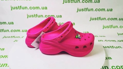 Сабо Crocs Classic Bae Clog Electric Pink
