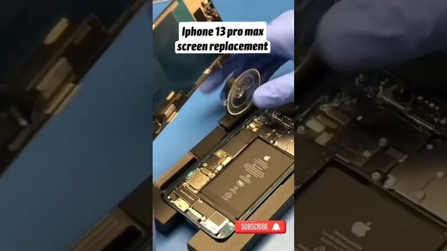 как происходит замена дисплея на IPhone 13 Pro Max