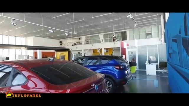 Обзор отопления в автосалоне Renault г. Уфа