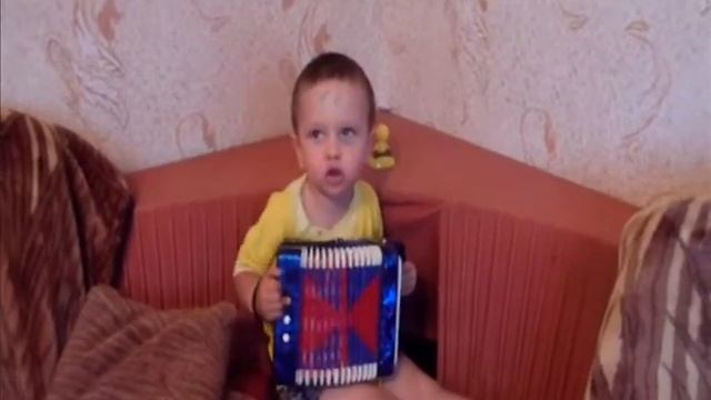 малыш с гармонью