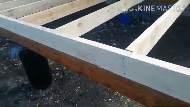Каркасный пристрой своими руками!