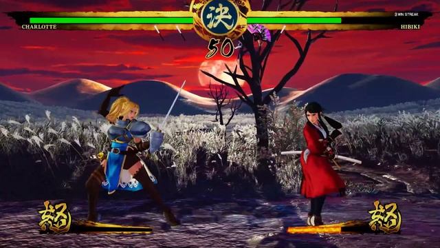 Charlotte vs Hibiki Takane (Hardest ) Samurai Shodown