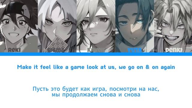 NEWJEANS "NEW JEANS" by QWERTY ROLEPLAY color coded lyrics [перевод на русский]