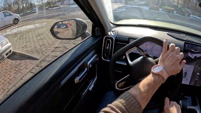 Новый Jaecoo 7 2025 OffRoad 16 TGDI 147 hp  POV Test Drive