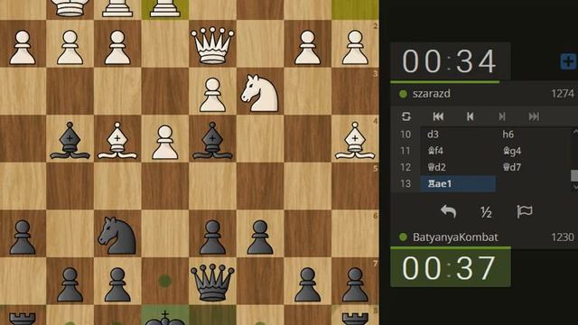 Просто ставлю противнику мат. Играю как могу  (Быстрые шахматы 1+0)
