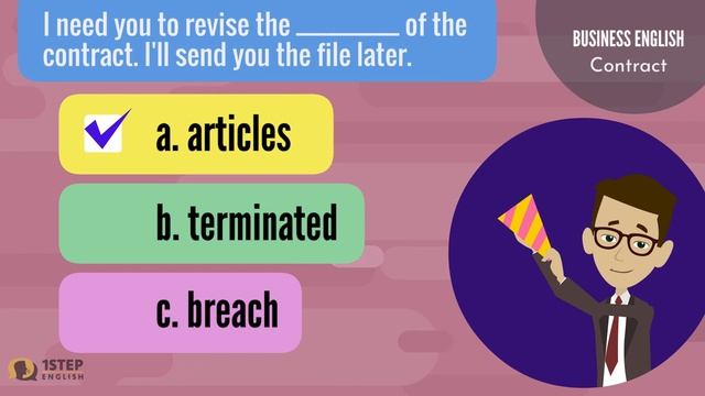 Business English: Contract