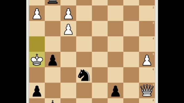 Шахматная задача. Выигрышная позиция. Найдите лучшее продолжение за черных