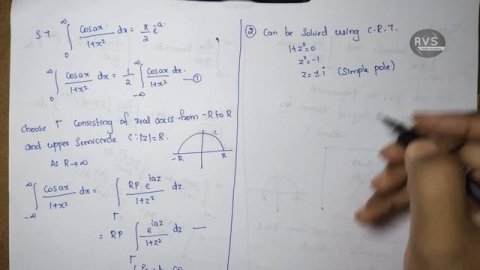 Real Integrals Type 3 - Complex Variable-Residue Integration| MAT201 |Module 5|S3 2019| KTU| Part 1