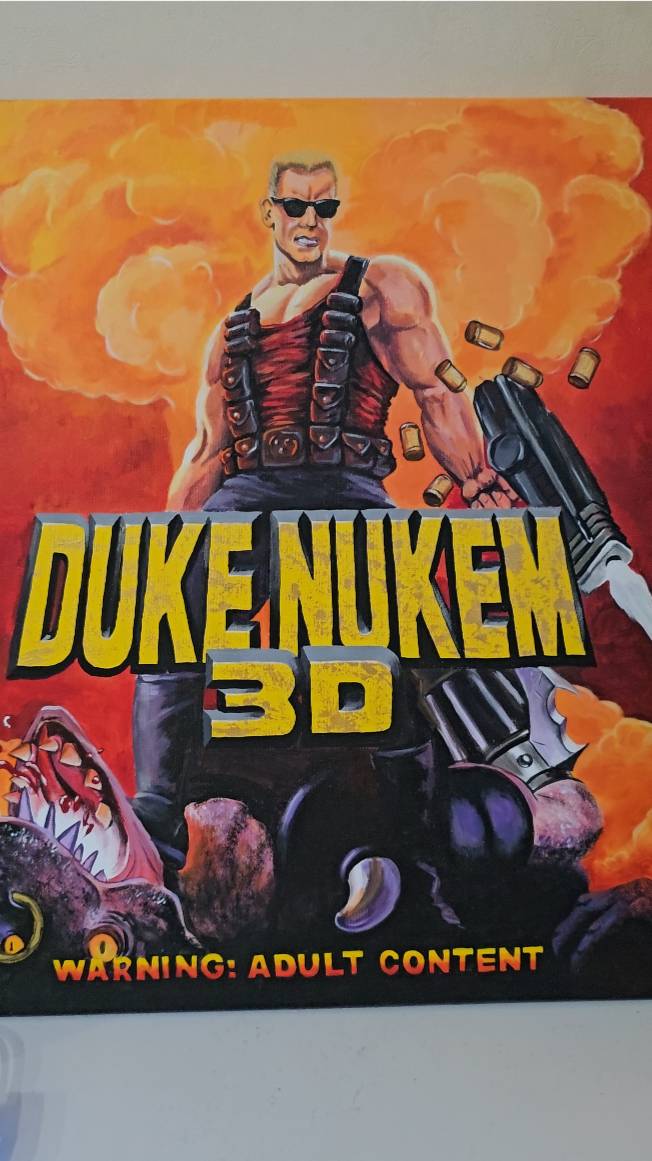 Картина Duke Nukem 3D В Виде Приятного Подарка