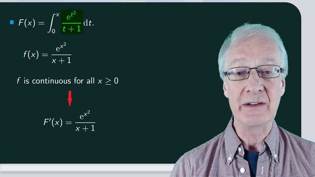 Fundamental theorem of calculus. EXAMPLES