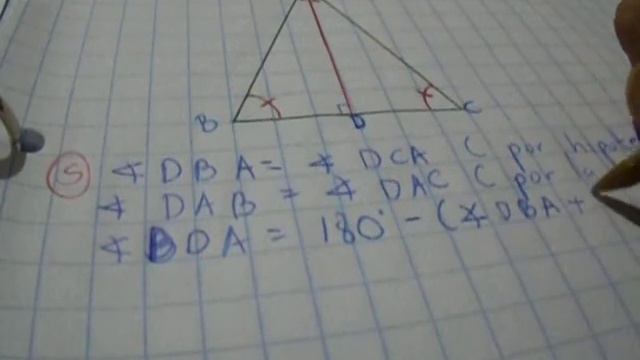 U.6.1.5 (Teorema sobre triángulos isósceles y equiláteros).