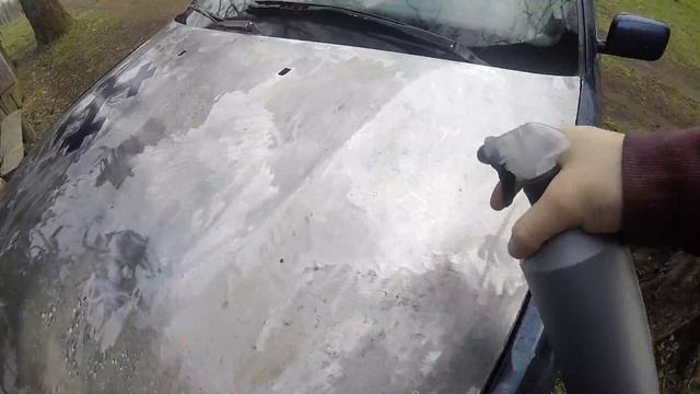 How to rust your hood in seconds / BMW E36 race build