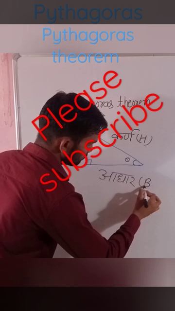 Pythagoras theorem