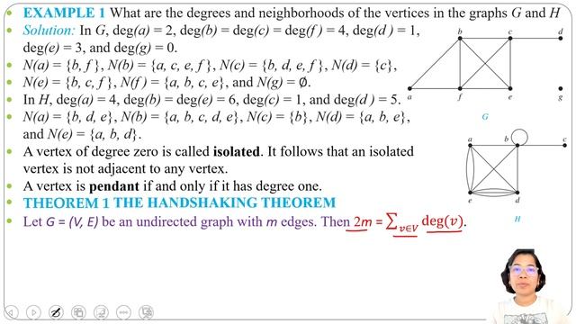 Ch 3.1.1: Adjacent, Degree, In-degree ,Out-degree | Graph Theory Lectures by @MonalisaCS