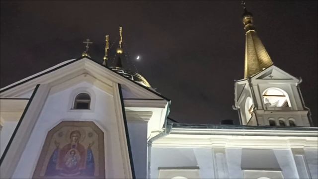 Вознесенский кафедральный собор в Новосибирске.
