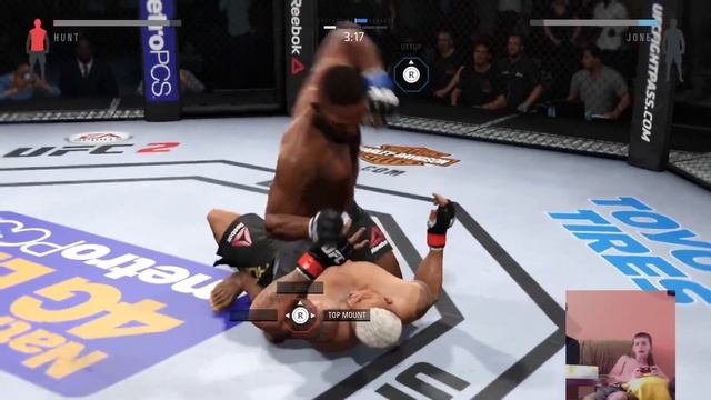 UFC2 мастер клас от племяшки для дидули дядюли  на русском языке