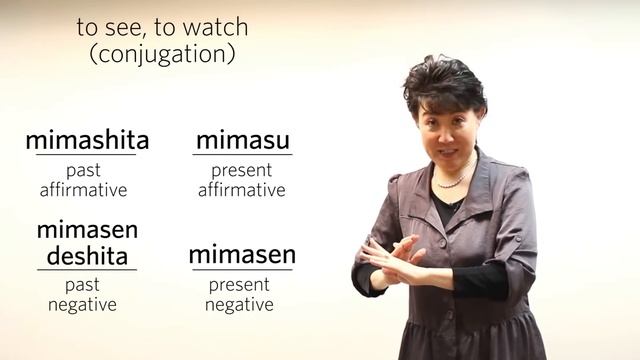 4 Verbs (Nomimasu, Tabemasu, Mimasu, Kikimasu) - Japanese Lesson 5