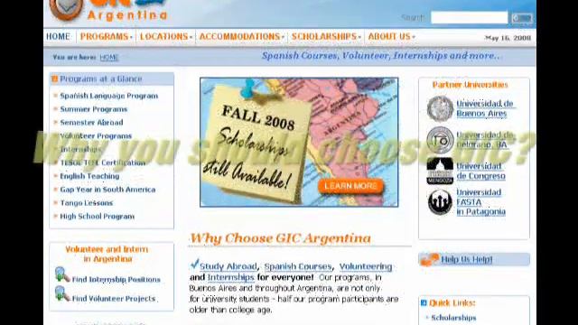 Learn Spanish Video -- Learn Spanish with GIC Argentina