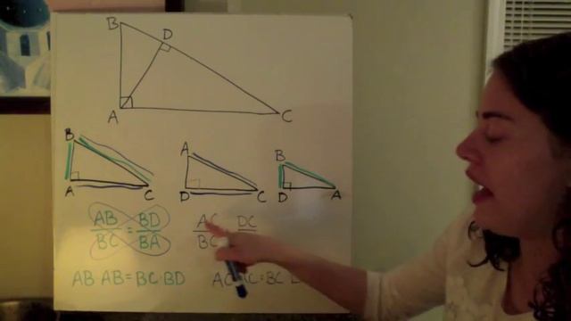3-20 Proving the Pythagorean Theorem Using Similarity