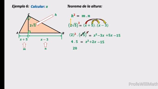 Teorema de Euclides. Parte 3